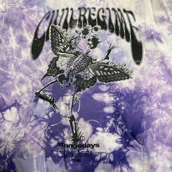 CIVIL REGIME STRANGE DAYS HOODIE - Picture 1 of 4
